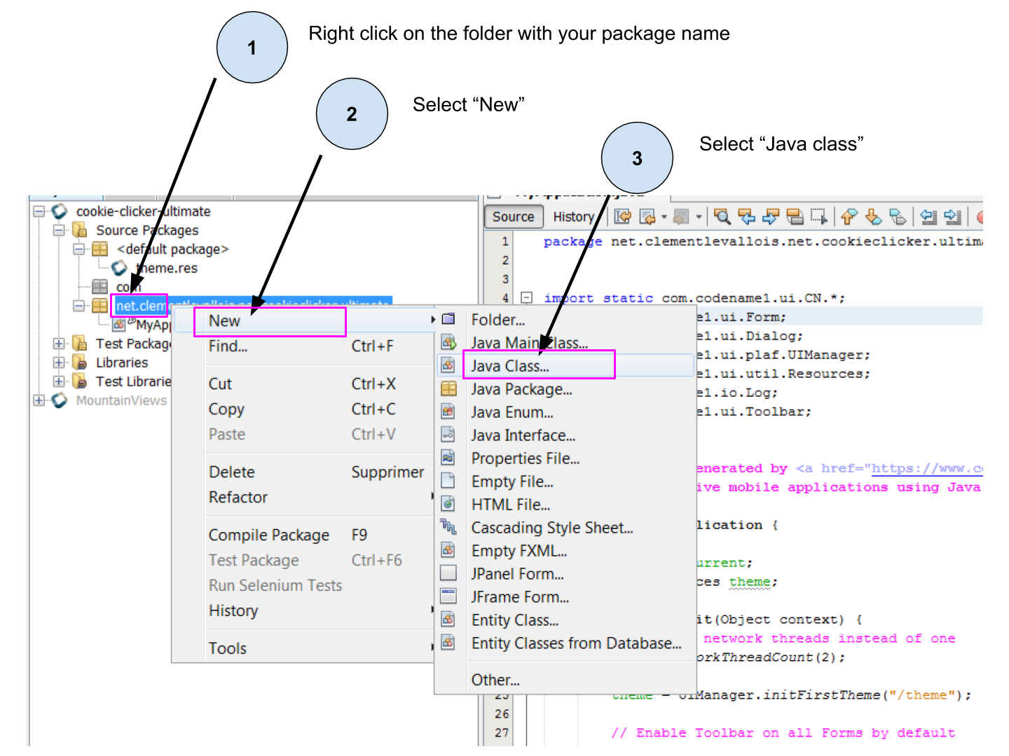 Creating a Form with code